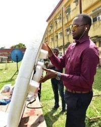 FUTA builds an Heliosat- Satellite+Drone