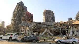 bomblast tradegy in lebanese