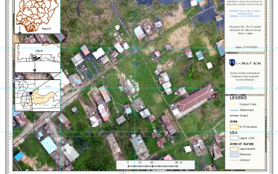 Drone aerial survey and mapping – Lagos Island _ Somolu