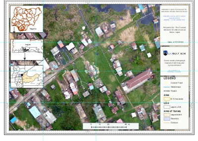 Drone aerial survey and mapping – Lagos Island _ Somolu