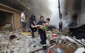 bomblast tradegy in lebanese