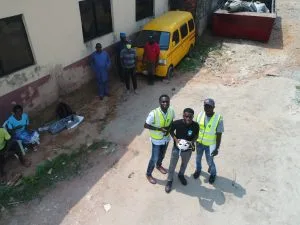 drone Inspection in lagos drainage