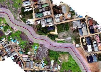 Inspection of 30 hectares drainage