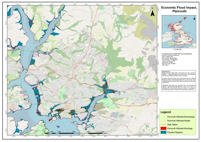 Flood Impact Mapping – United Kingdom
