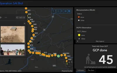 M and E GIS Dashboard for Control Establishment Project