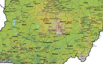 Nigeria Topographic Map – Project