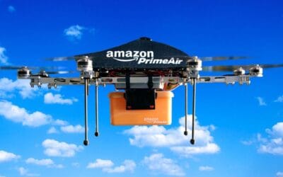 Amazon using drones