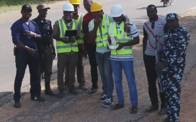 100 Hectares Aerial Survey with Differential GPS of High Accuracy