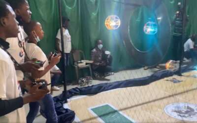 LAGOS STATE PARTNERS WITH US CONSULATE ON DRONE SOCCER CHALLENGE