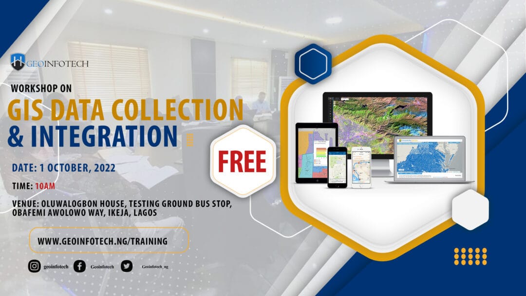 Lagos October 1st Free GIS Training Workshop