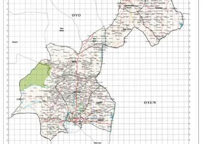 Topographic Mapping of Part of the Local Government Areas in Oyo State