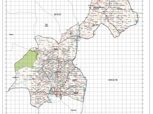 Topographic Mapping of Part of the Local Government Areas in Oyo State