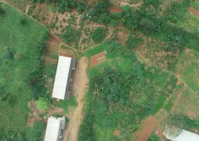 Site Inspection Using Drone of Water Corporation Located at Oke-aro Agege