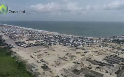 Drone Inspection/survey of Southern Lake Estate, Chevron, Lekki, Lagos State