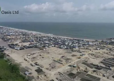 Drone Inspection/survey of Southern Lake Estate, Chevron, Lekki, Lagos State