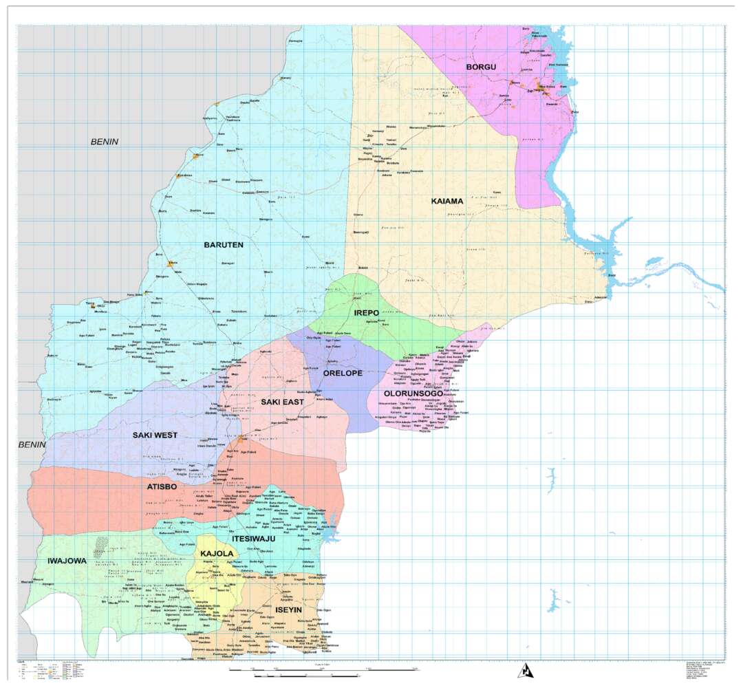 Topographic Mapping of Part of Kwara State Local Government Area Located at Kwara State Nigeria