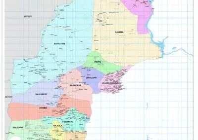 Topographic Mapping of Part of Kwara State Local Government Area Located at Kwara State Nigeria