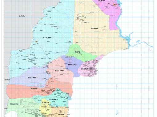 Topographic Mapping of Part of Kwara State Local Government Area Located at Kwara State Nigeria
