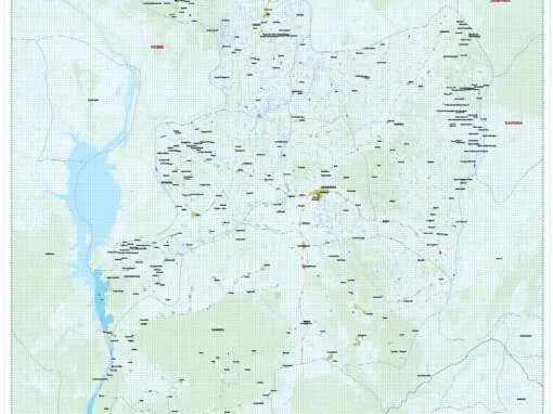 Topographic Mapping of Parts of Niger State Located at Niger State, Nigeria