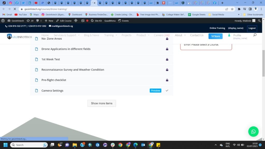 How to fill training certificate form