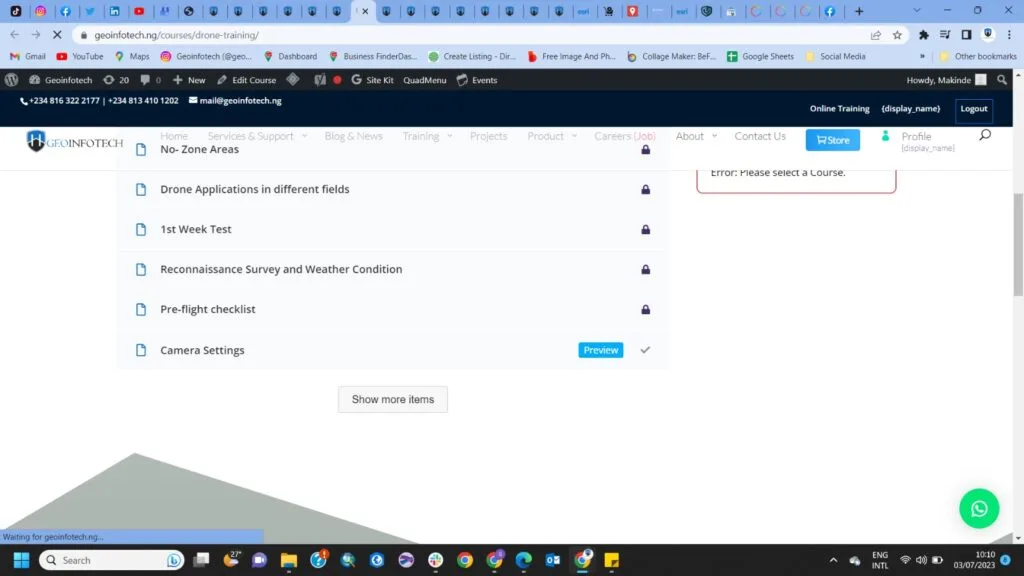 How to fill training certificate form