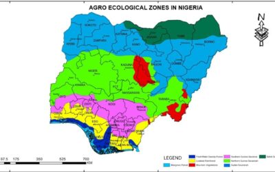 Agroecology Zones in Nigeria