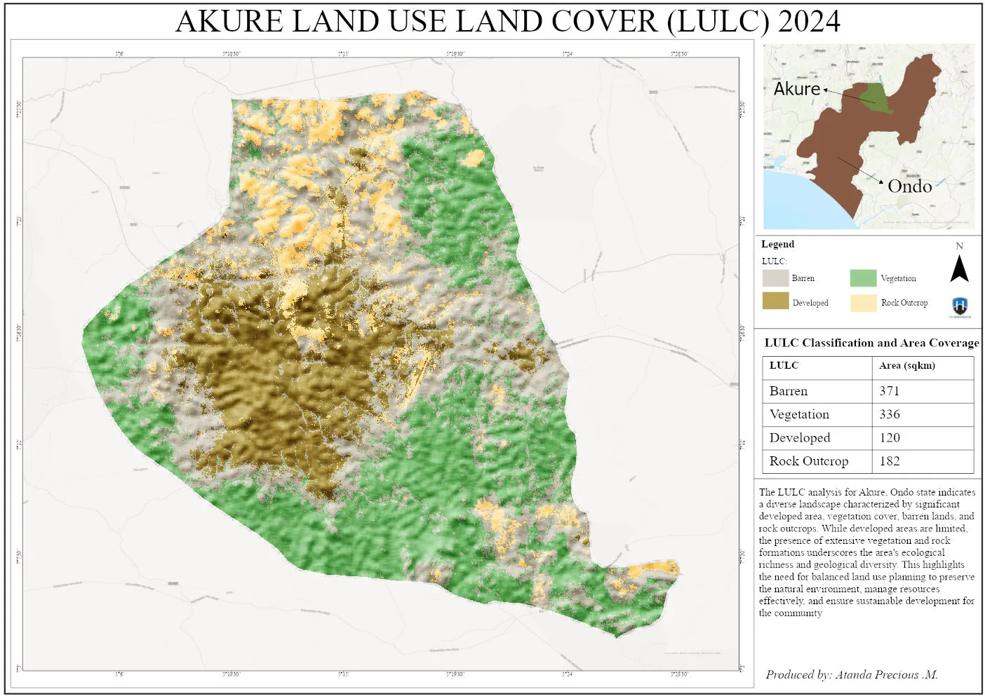 akure lulc