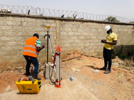 Drone Surveying and Mapping at Kiara Rice Mill by Geoinfotech