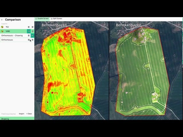 GPS-based drone mapping
