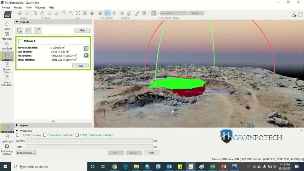 Drone mapping software