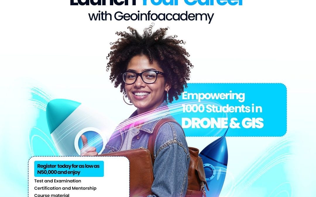 1000 University Student in Drone and GIS