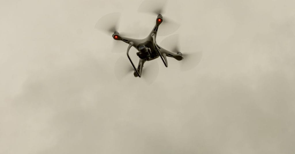 Licensed drone operator performing aerial survey in Abuja