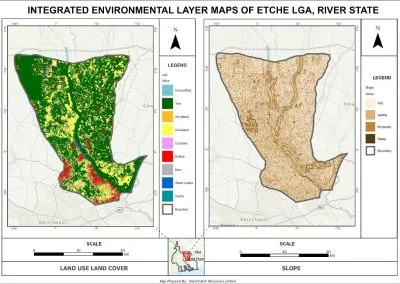 Spatial Modelling of Agricultural Suitability Using Multi-Criteria Evaluation and GeoAI-Inspired Geospatial Analysis       by Sterling Umoren; Maps produced by Ewenla Abimbola