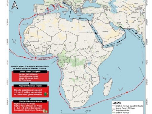 POTENTIAL IMPACT OF A CLOSURE OF THE STRAIT OF HORMUZ ON GLOBAL OIL SUPPLY AND ITS IMPLICATIONS FOR THE NIGERIAN OIL ECONOMY BY EDET JOHN