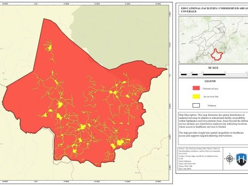 Geospatial Analysis of Health and Educational Facilities in Sardauna, Taraba State by Adedolapo