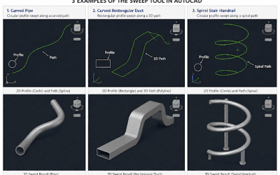 How to Use the Sweep Tool in AutoCAD