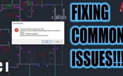Common AutoCAD Problems and Fixes